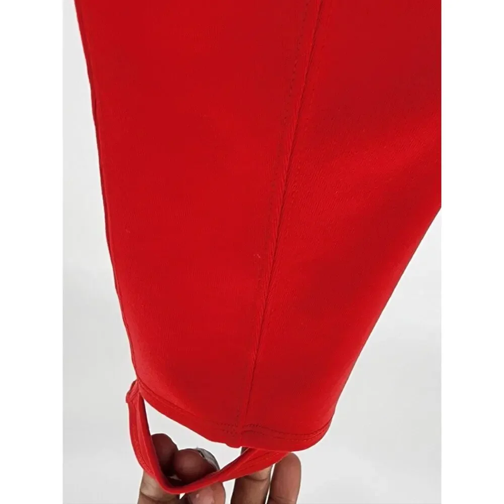 Alo Yoga High Waist Stirrup Leggings – NWOT – Classic Red – Size M